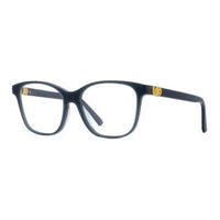 DIOR Acetate Rectangular Eyeglass Frames Unisex Black