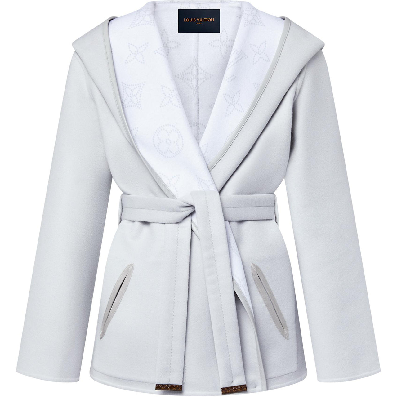 LOUIS VUITTON Coats Women's Gray