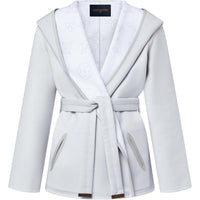 LOUIS VUITTON Coats Women's Gray