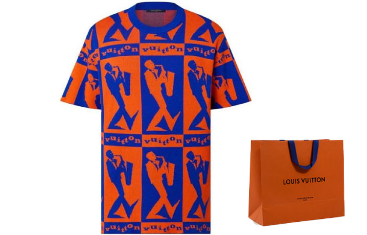 LOUIS VUITTON SS23 T-Shirt Men's Orange