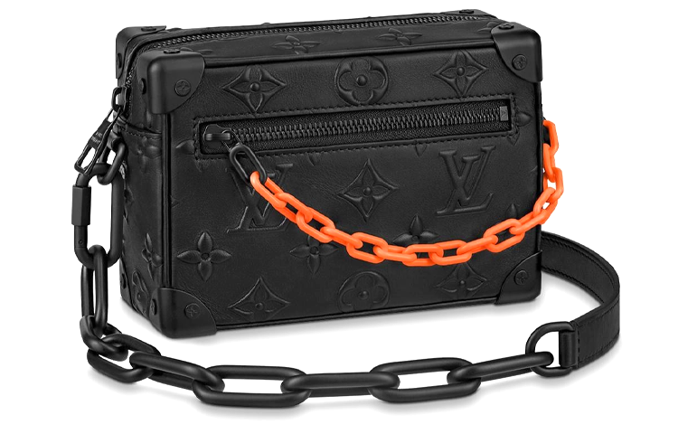 LOUIS VUITTON Mini Soft Trunk Monogram Black