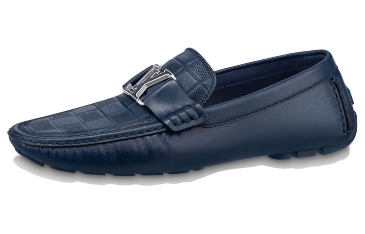 LOUIS VUITTON Monte Carlo Casual Shoes Men's Blue