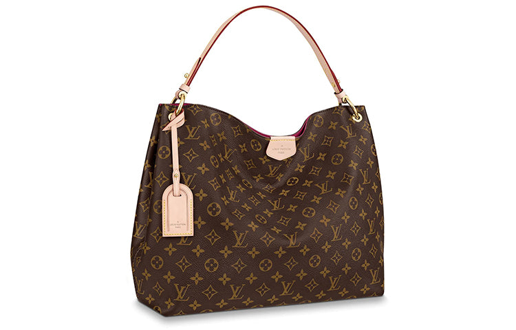 LOUIS VUITTON Tote Graceful Monogram Mm Brown