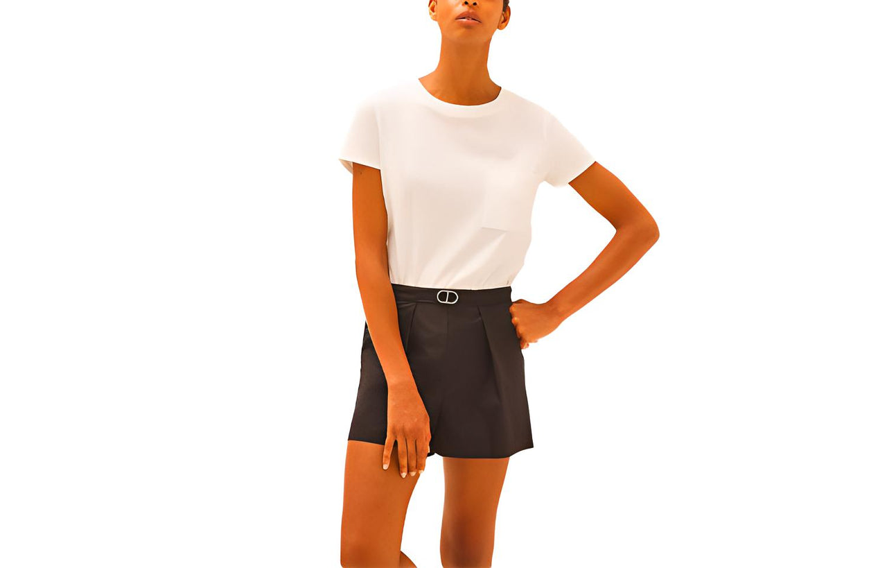 HERMES T-Shirts Women's White