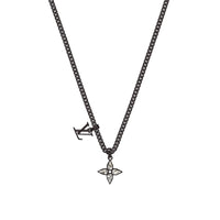 LOUIS VUITTON Metal Necklaces Men's Black
