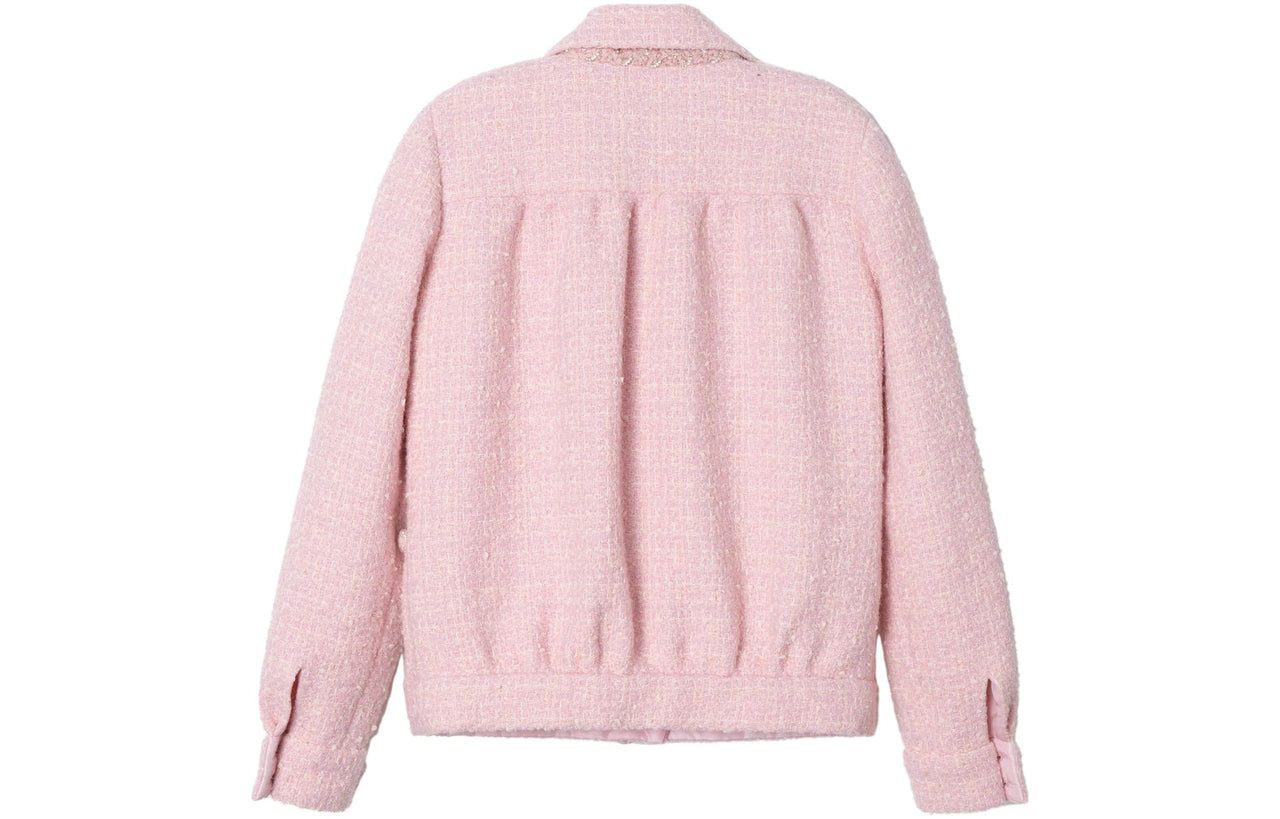 CHANEL Jackets Women's Pink