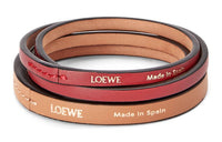 LOEWE Wristband Women's Red/Brown