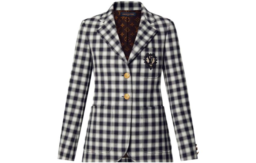 LOUIS VUITTON SS23 Business Suit Coat Women's Black