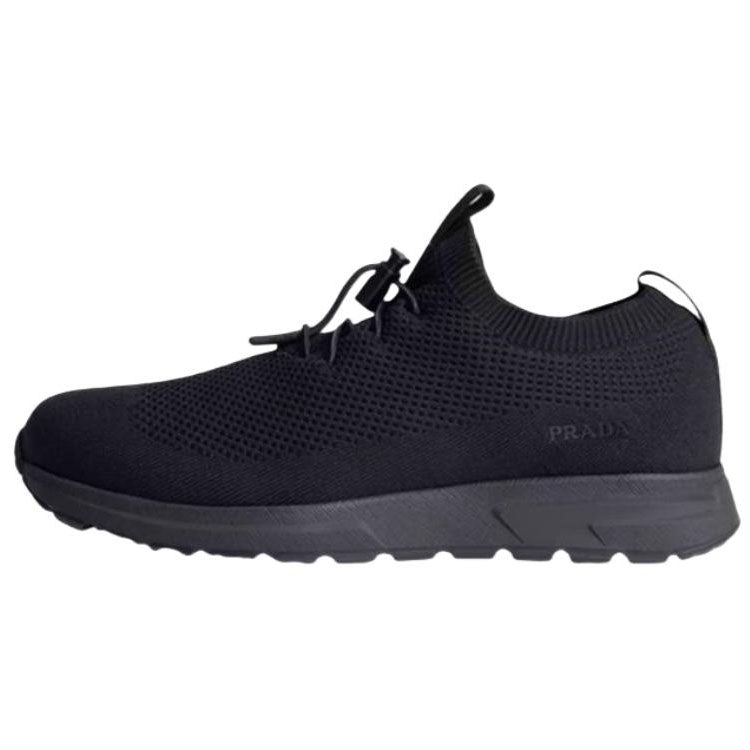 PRADA Low Top Casual Shoes Men's Black