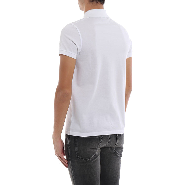 SAINT LAURENT Polo Shirt Men's White