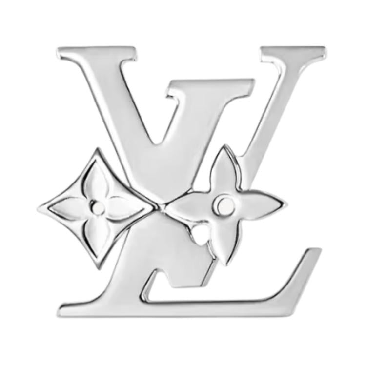 LOUIS VUITTON Monogram Row Brooch