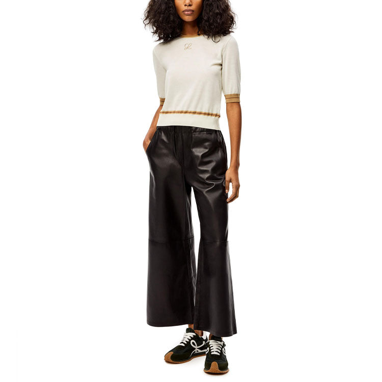 LOEWE FW21 Slim Fit Sweater Women's Cream