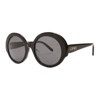 LOEWE Acetate Irregular Shape Sunglasses Women's Black