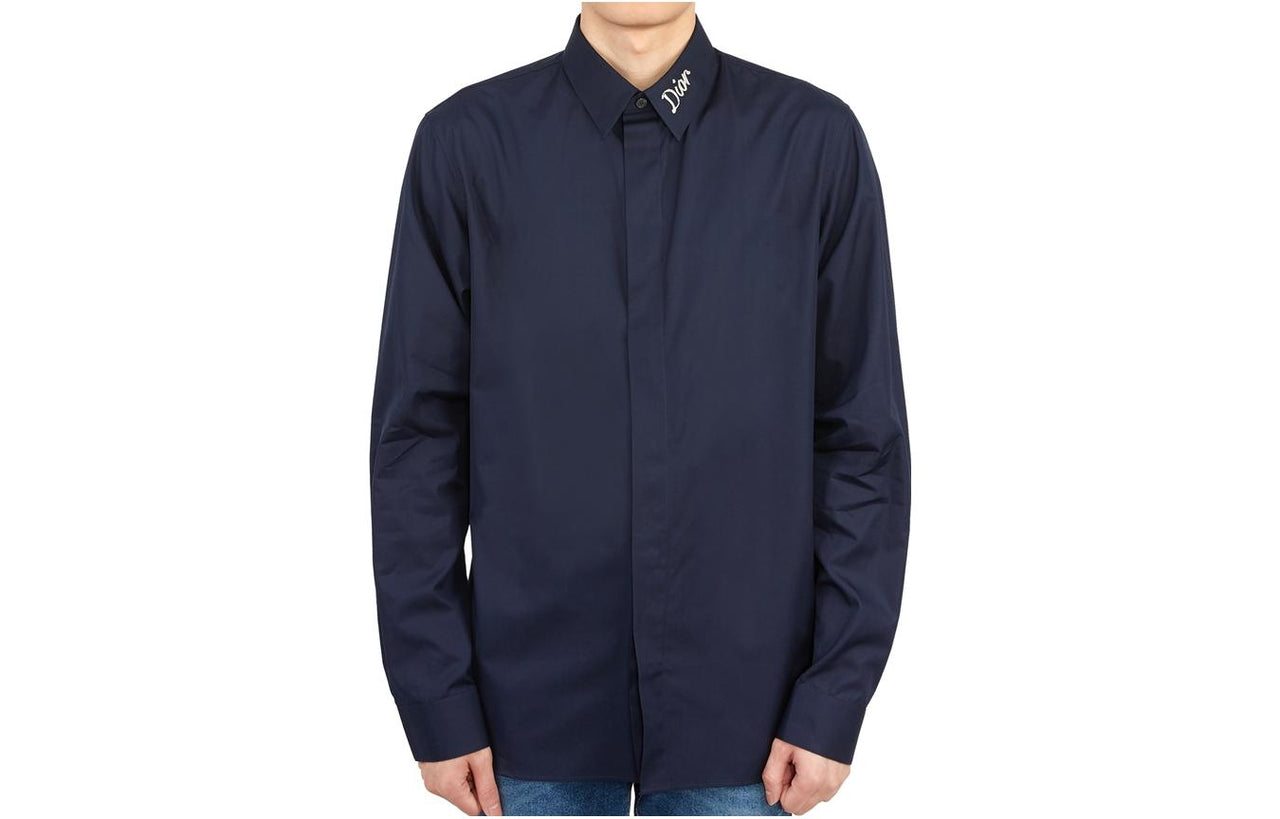 DIOR SS23 Shirt Men's Dark Blue
