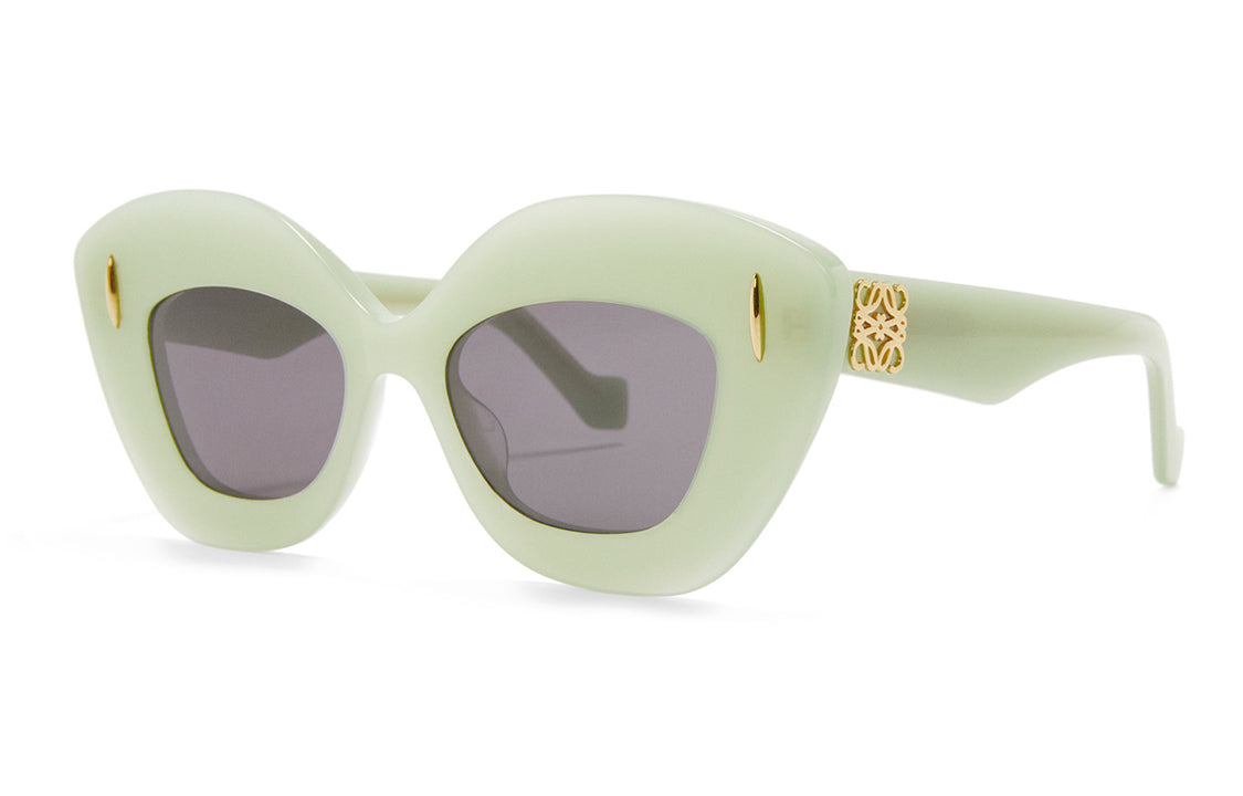LOEWE Irregular Shape Sunglasses Women's Green