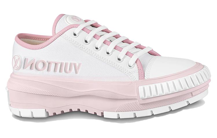 LOUIS VUITTON Squad Sneakers 'White Pink' Women's