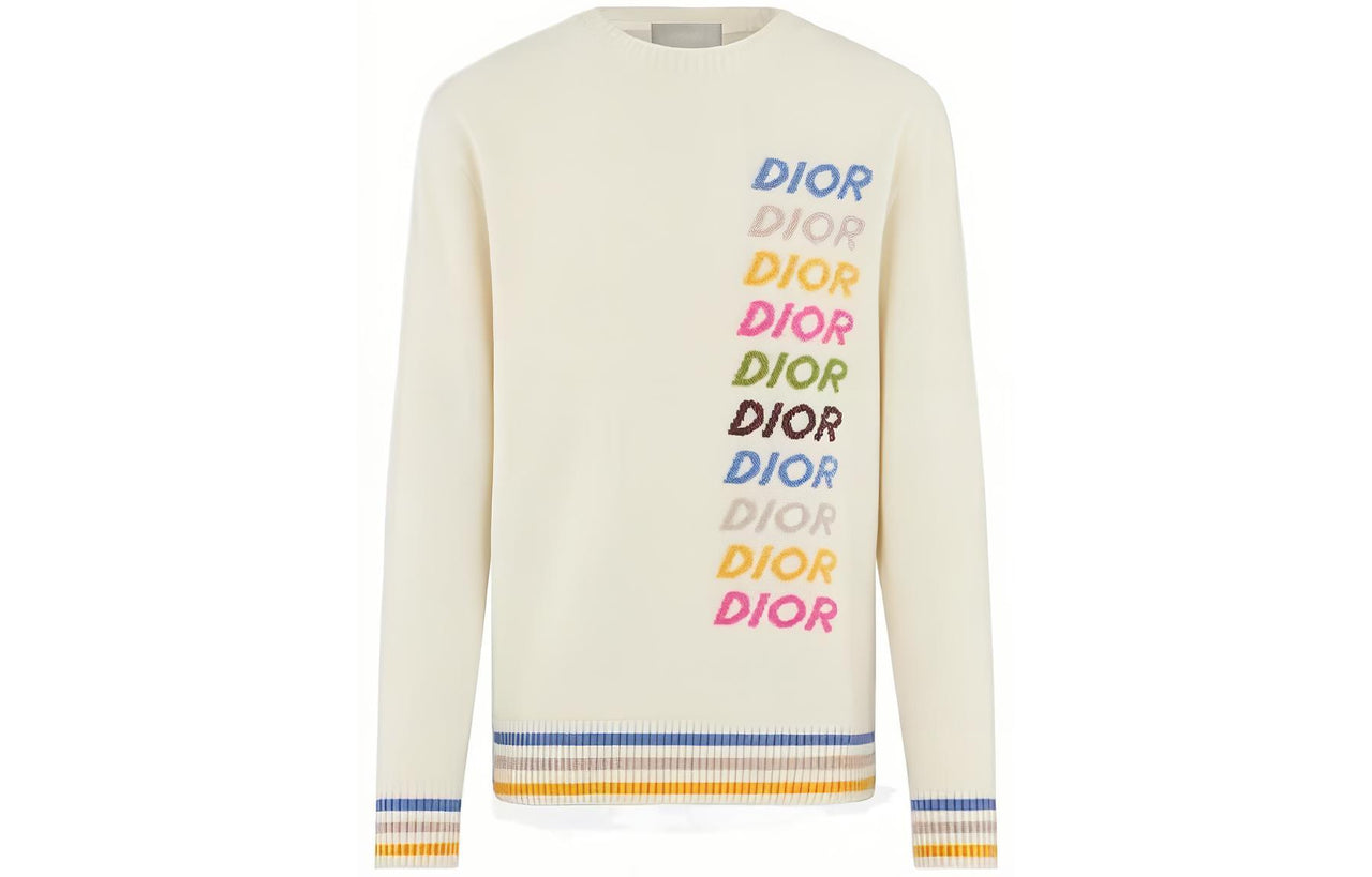 DIOR Sweaters Men Ecru