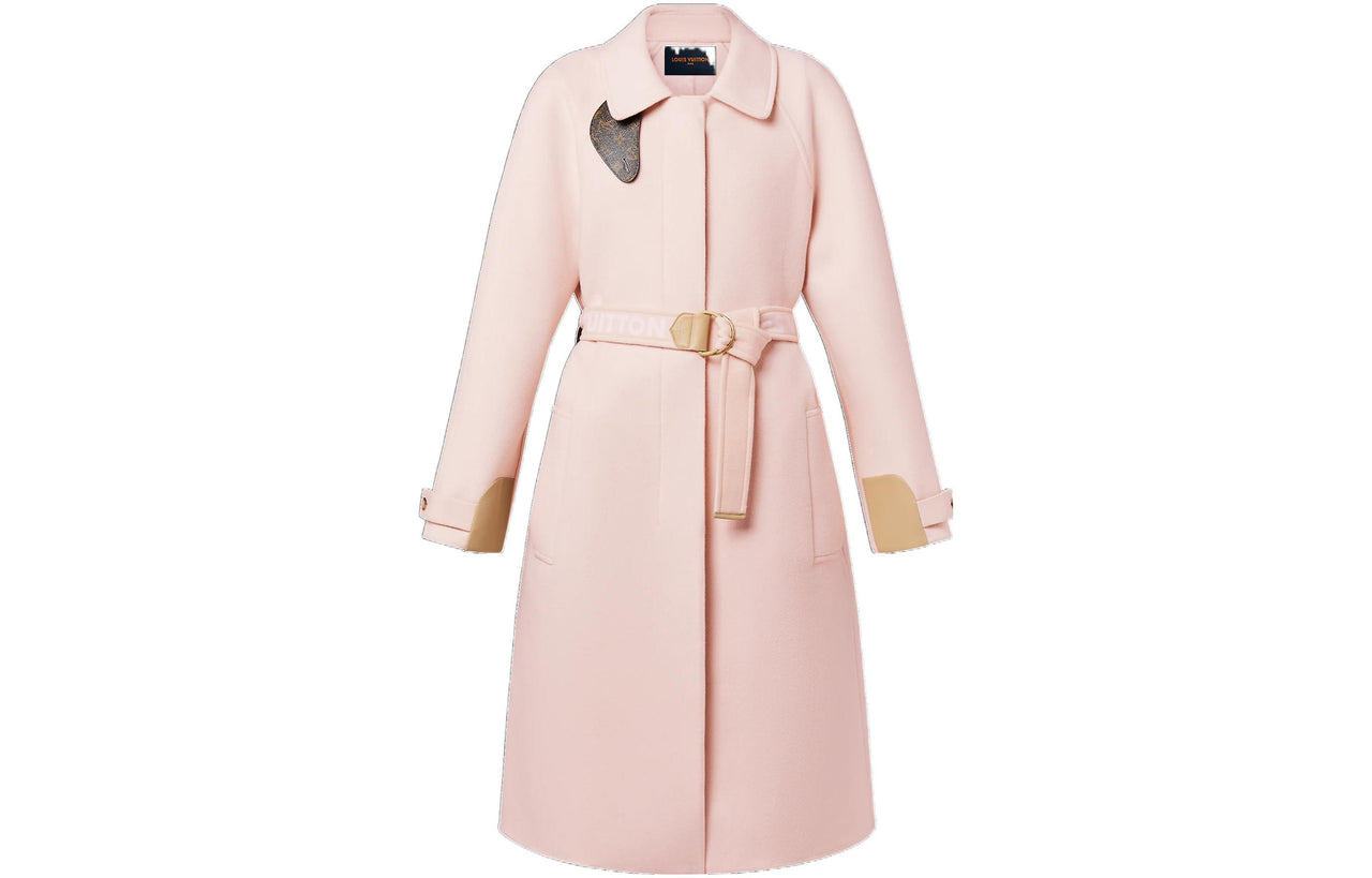 LOUIS VUITTON Trench Coats Women's Pink