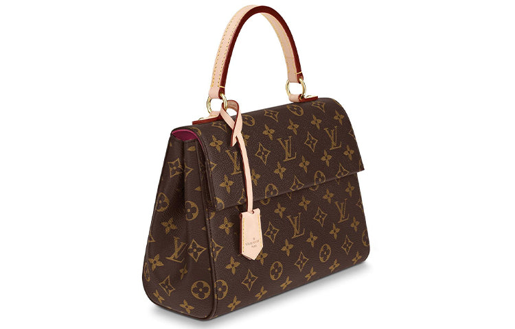 LOUIS VUITTON Cluny Bb Shoulder Bag Brown