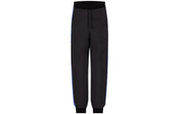 LOUIS VUITTON Knitted Sweatpants Men's Black
