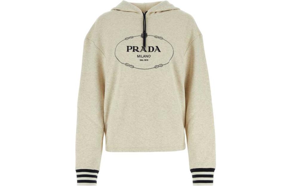 PRADA Sweatshirts Women's Ecru