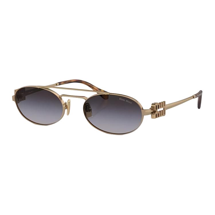 MIU MIU Oval Frame Sunglasses