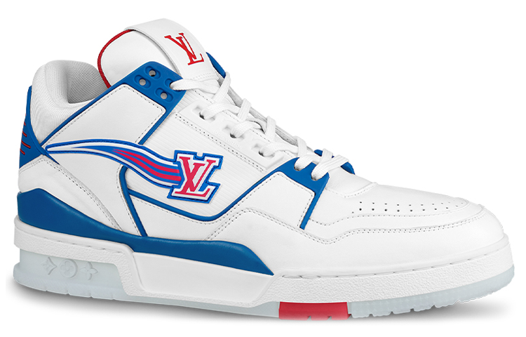 LOUIS VUITTON LV Trainer Red White Blue FW20
