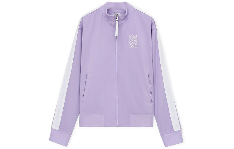LOEWE SS24 Jackets Coats Women's Light Lilac Purple