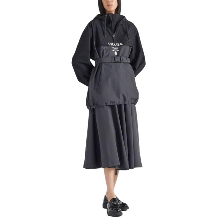 PRADA Casual Long Skirts Women's Smoke Gray