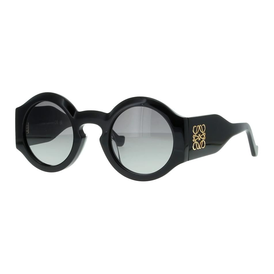 LOEWE Acetate Round Sunglasses Unisex Brown