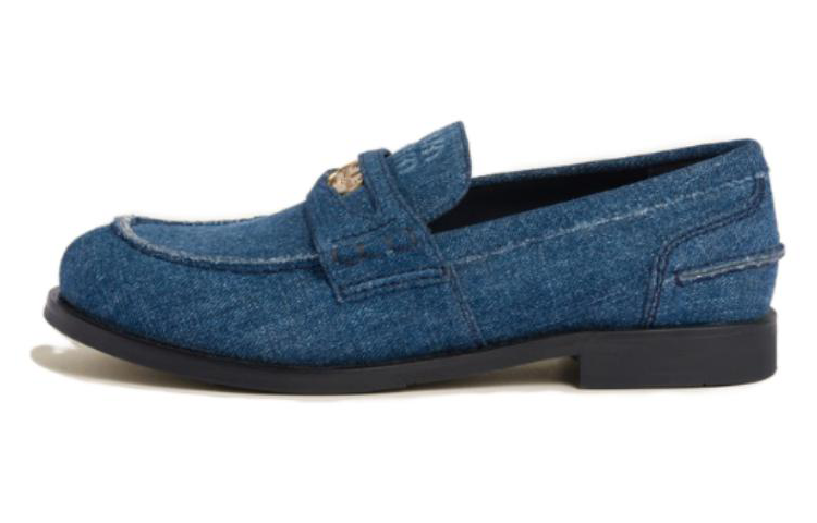 MIU MIU Loafers Women's Blue