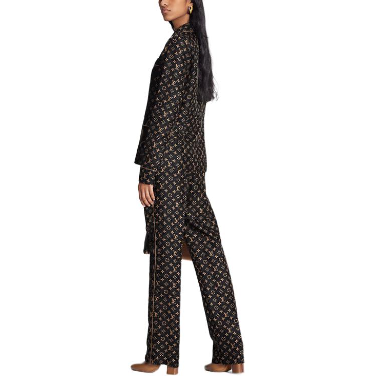 LOUIS VUITTON Pajama Tops Women's Black