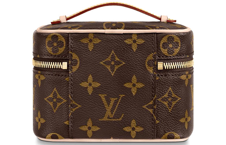 LOUIS VUITTON Nice Monogram Nano Brown