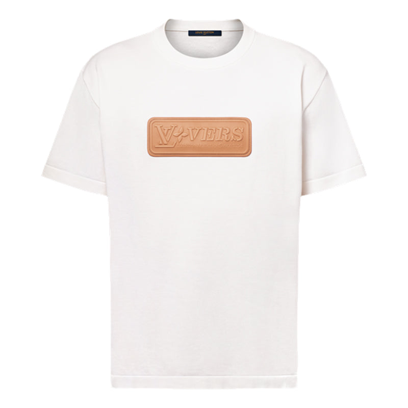 LOUIS VUITTON Vvn Patch Short-Sleeved Cotton Crewneck