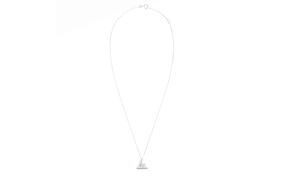 LOUIS VUITTON 18K White Gold Necklaces Women's Silver