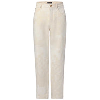 LOUIS VUITTON Damoflage Jacquard Denim Skate Pants