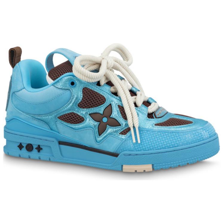 LOUIS VUITTON Skate Sneakers 'Blue Brown'