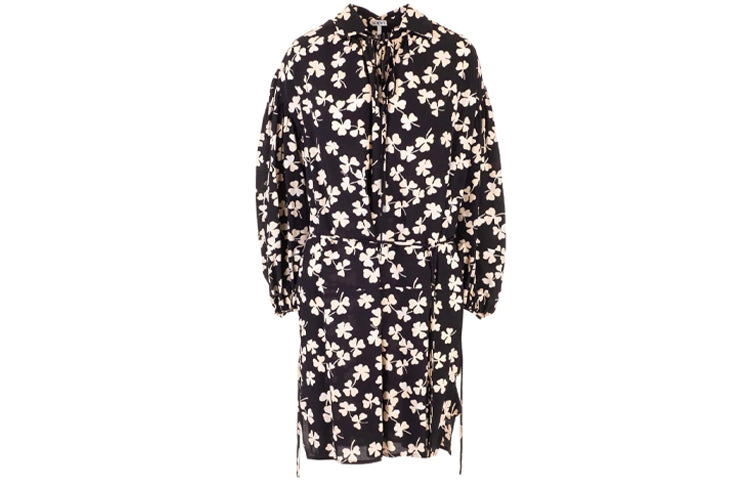 LOEWE Long Sleeved Dresses Women's Black