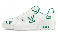LOUIS VUITTON Lv Trainer Sneakers 'White Green'