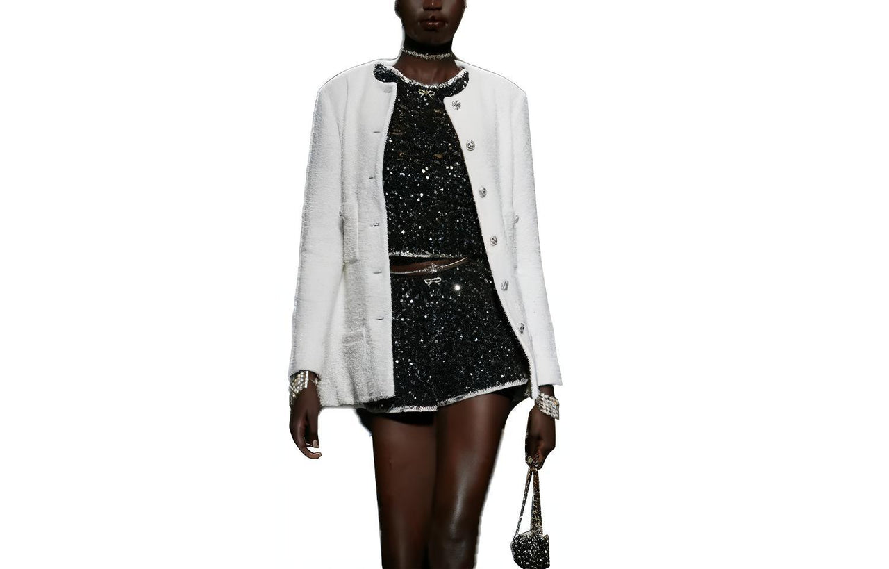 CHANEL Jackets Women's White