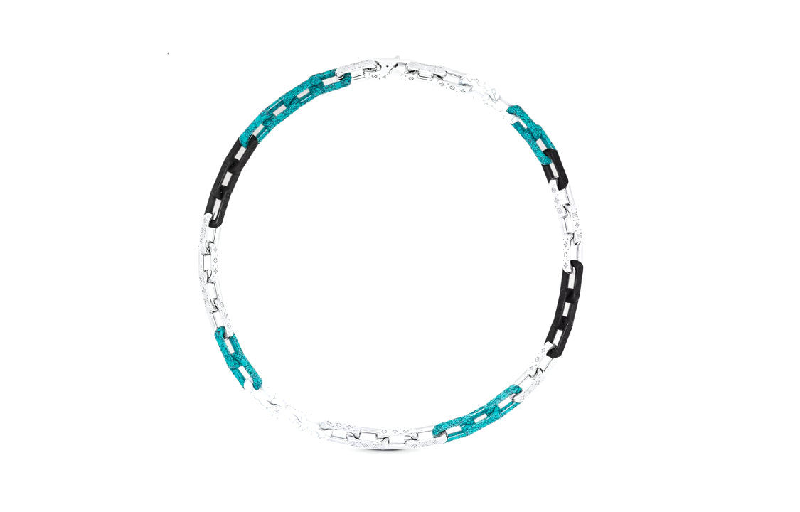 LOUIS VUITTON Monogram Chain Necklace