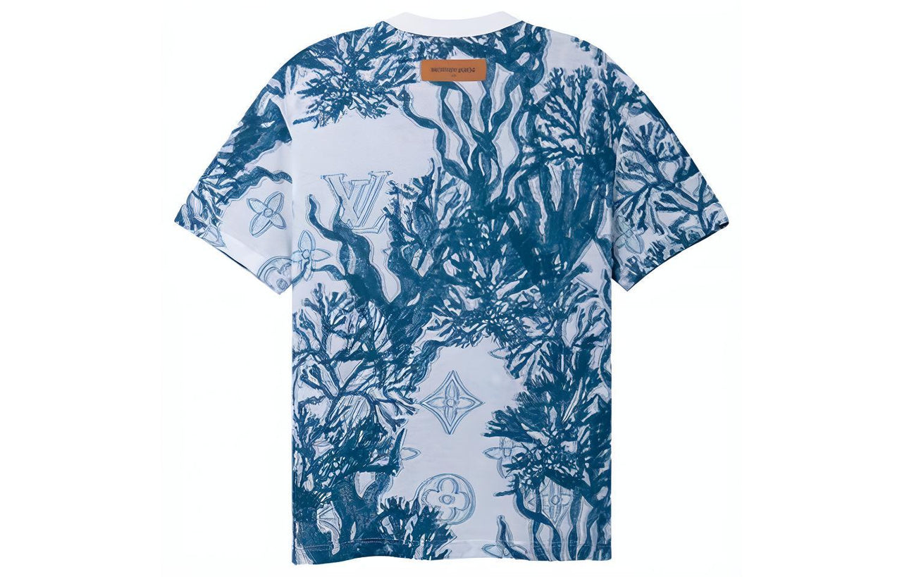 LOUIS VUITTON 2000s Aquagarden Monogram T shirt