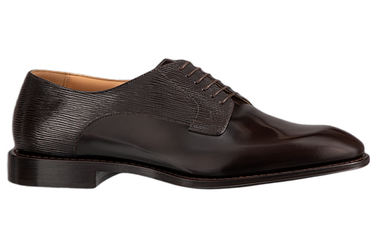 LOUIS VUITTON Epi Casual Shoes Men's Brown