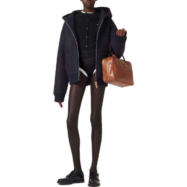 MIU MIU FW23 Jackets Coats Women's Blue