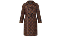 LOUIS VUITTON Trench Coat Women's Umber