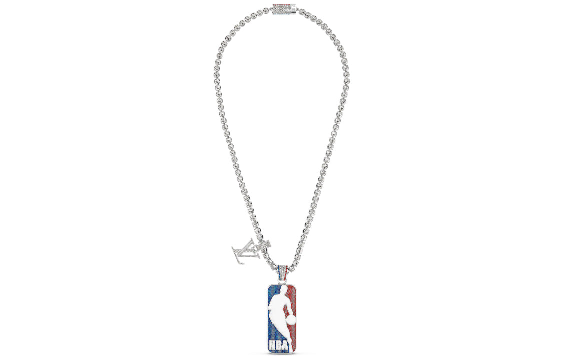 LOUIS VUITTON X Nba Strass Pendant Necklace Crystal Rhinestones