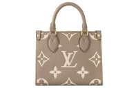 LOUIS VUITTON OnTheGo Bb Dove Gray/Cream