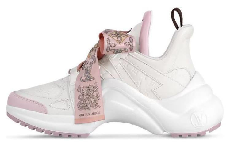 LOUIS VUITTON Archlight 1.0 Year Of The Dragon Low-Top Casual Shoes Women's White