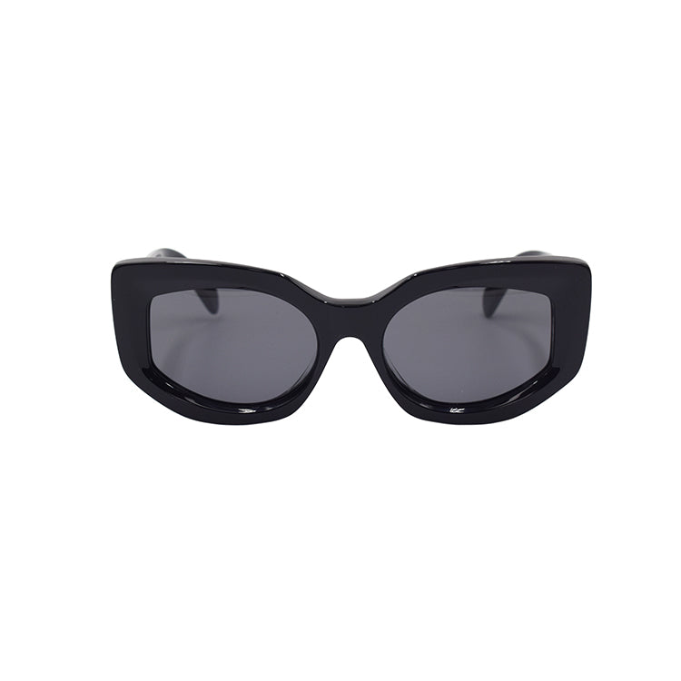CELINE Plate Frame Butterfly Sunglasses Women's Black