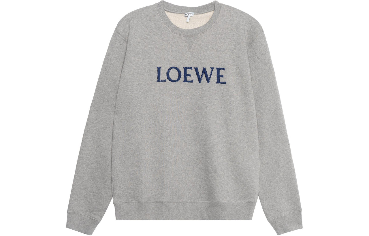 LOEWE Sweatshirts Men Heather Gray